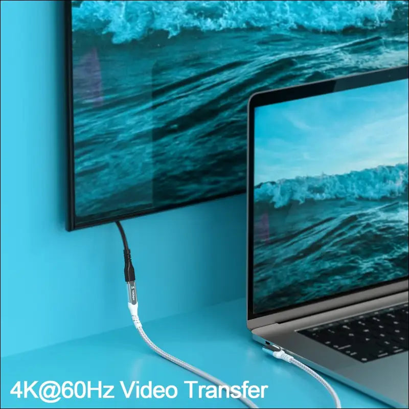 USB C Extension Cable 1M  10Gbps Type C 3.2 Gen 2 Male to Female Extended Adapter PD Fast Charging Thunderbolt 3 USB-C Extender Compatible for Psvr2/Mac-Book/Ipad Air/Pixel/Switch 3Ft Grey