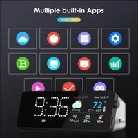 USB C Laptop Docking Station (7-in-1), USB C Hub with Screen, Multiple Built-in Apps, Docking Station with HDMI 4K@60Hz, 90W Max Power Delivery, 1 Gbps Ethernet, USB C Dock for Mac/Dell/HP/Steam Deck