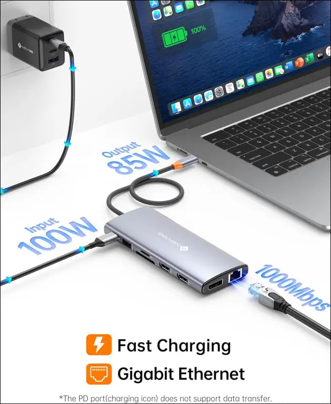 USB C Laptop Docking Station Triple Display, 14 in 1 USB C to Dual 4K60Hz HDMI Adapter with 8K@30Hz DP, USB C/A Ports, 100W PD, RJ45, SD/TF, Audio, Multiport USB C Hub for MacBook/Dell/HP/Lenovo