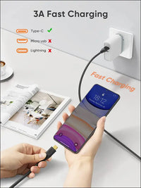 USB C to USB a Cable 3.3FT, USB C to USB 3.1 USB 3.2 Gen2 10Gbps USB a to C Data Cable, Android Auto USBC Cable 3A for USB C External SSD Macbook Pro Ipad, Galaxy S24 Ultra/S24+/S23,1.0M