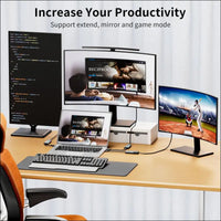 USB C to HDMI 2.1 Adapter Cable 8K@60Hz 4K@240Hz, Thunderbolt 5/4/3 to HDMI Video Converter 48Gbps, HDR, HDCP2.3, Dolby, USBC to HDMI for Iphone 16/15, Galaxy S24, Macbook Pro/Air, Ipad