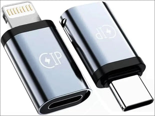 USB C to Lightning Adapter, USB C Male to Lightning Female Adapter for iPhone 14/13/12/11/X/XS/XR/8/MacBook, Samsung Galaxy, Dell, XPS, Laptop,