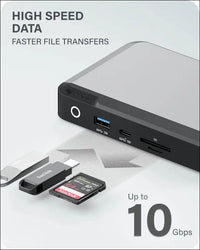 USB-C Triple 4K Docking Station with 100 W Power Delivery