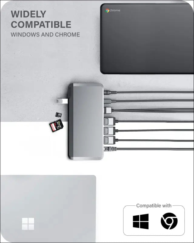 USB-C Triple 4K Docking Station with 100 W Power Delivery