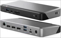 USB-C Triple 4K Docking Station with 100 W Power Delivery