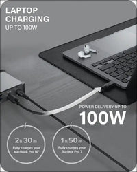 USB-C Triple 4K Docking Station with 100 W Power Delivery