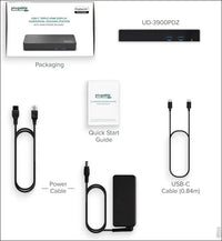 USB C Triple Display Docking Station with Laptop Charging, for Thunderbolt, USB4, or USB C Systems, Compatible with Windows, macOS, ChromeOS laptops (3x HDMI, 6x USB 5Gbps Ports, 100W USB PD)