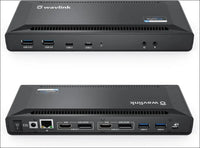 USB C Universal Docking Station with 100W Charging,  Single 5K/Dual 4K@60Hz Display USB C Dock with 2xDisplayPort 1.2, 2xHDMI 2.0, 6 USB 3.0, Gigabit Ethernet, Audio&Mic for Windows, MacOS