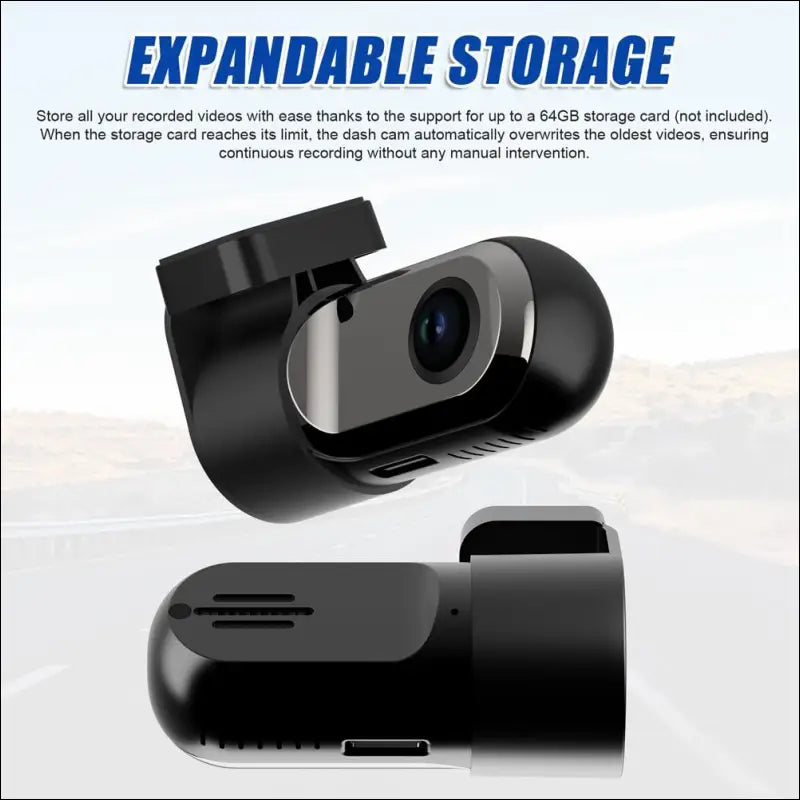 USB Car Dash Cam Car Camera Android Navigation DVR Dashboard Camera 360 Degree Rotation Car Video Recorder with ADAS Supported System 140° Wide Angle Support Night Vision Loop...