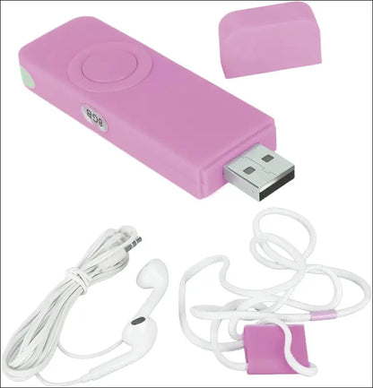 USB MP3 Player 8GB MP3 Player Portable Music Player with Headphone and Lanyard HiFi Lossless Sound Kids MP3 Music