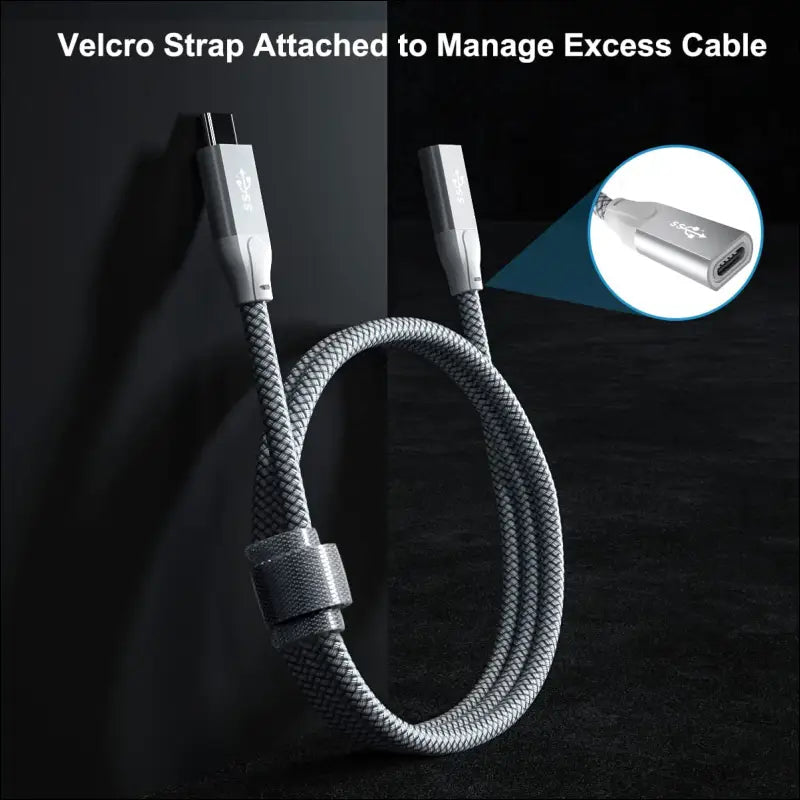 USB Type C Extension Cable 2M,USB-C 3.1 Gen2 10Gbps Female Male Extended Adapter,Thunderbolt 3 Extender Cord for Magsafe Charger,Iphone 16 15 14 13 12 Pro,Macbook,Ipad 10 Air 4 5 Mini 6