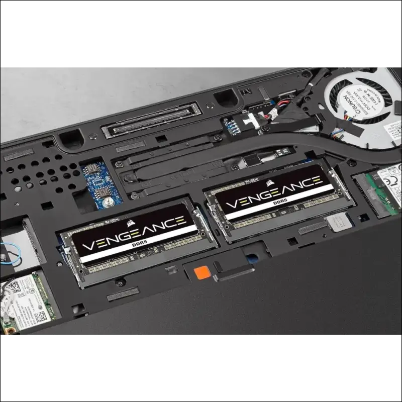 CORSAIR Vengeance DDR5 SODIMM 32GB (1x32GB) DDR5 4800MHz C40 (Compatible, Easy Installation, Faster Load Times, Smoother Multitasking, XMP 3.0 Compatibility) Black...