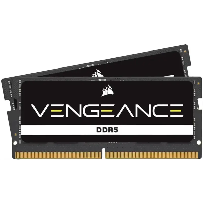CORSAIR Vengeance DDR5 SODIMM 32GB (1x32GB) DDR5 4800MHz C40 (Compatible, Easy Installation, Faster Load Times, Smoother Multitasking, XMP 3.0 Compatibility) Black...
