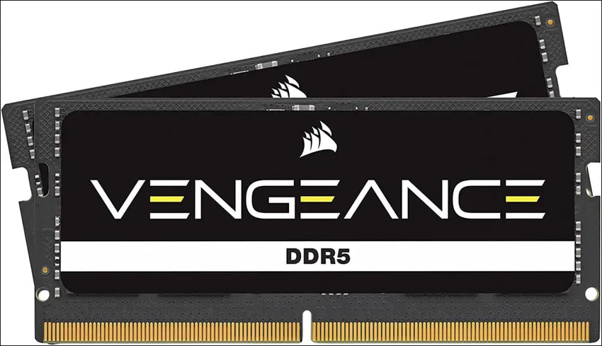 Vengeance DDR5 SODIMM 32GB (2X16Gb) DDR5 4800Mhz C40 (Compatible with Nearly Any Intel and AMD System,Easy Installation,Faster Load Times,Xmp 3.0 Compatibility) Black (CMSX32GX5M2A4800C40)