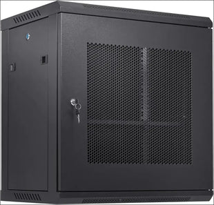 VEVOR Wall Mount Network Server Cabinet 393.7 mm Deep Server Rack Cabinet Enclosure 90.72 kg Max. Ground-Mounted Load