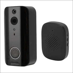 Video Doorbell Camera, 1080P Door Bell Ringer Wireless with 2 Way Talk, PIR Motion Detection, Built in 4000mAh Battery