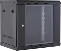 Wall Mount Network Cabinet Network Server Rack Cabinet Data Rack Server Cabinet Enclosure with Lock 90kg /200 lbs Max