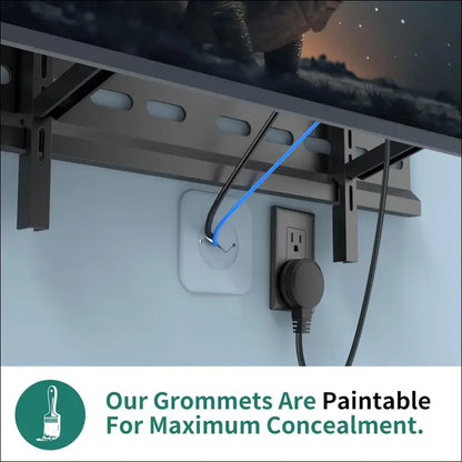 Wall Mount TV Cord Hider Kit