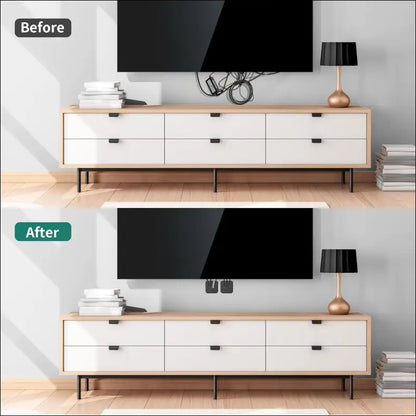 Wall Mount TV Cord Hider Kit