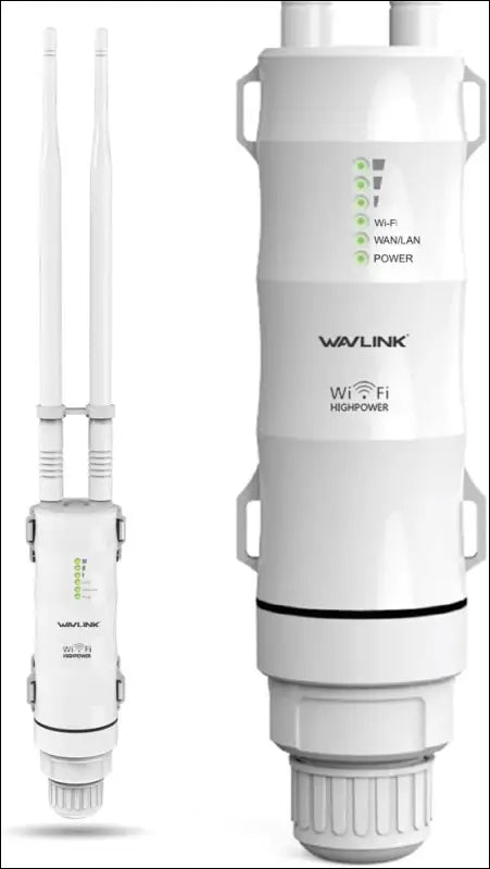 WAVLINK Weatherproof AC600 Outdoor Access Point/WiFi Range Extender/WiFi Repeater/Router 2.4G 150Mbps + 5G 433Mbps Dual