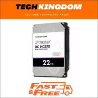 WD 22TB Ultrastar Enterprise 3.5" Hard Drive, SAS, 7200RPM, 512MB Cache