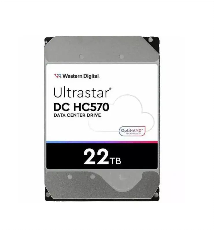 WD 22TB Ultrastar Enterprise 3.5" Hard Drive, SAS, 7200RPM, 512MB Cache