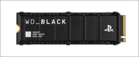 WD_BLACK 1TB SN850P NVMe M.2 SSD Officially Licensed Storage Expansion for PS5 Consoles, up to 7,300MB/s, with heatsink - WDBBYV0010BNC-WRSN
