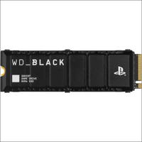 WD_BLACK 1TB SN850P NVMe M.2 SSD Officially Licensed Storage Expansion for PS5 Consoles, up to 7,300MB/s, with heatsink - WDBBYV0010BNC-WRSN