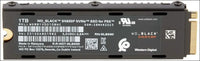 WD_BLACK 1TB SN850P NVMe M.2 SSD Officially Licensed Storage Expansion for PS5 Consoles, up to 7,300MB/s, with heatsink - WDBBYV0010BNC-WRSN