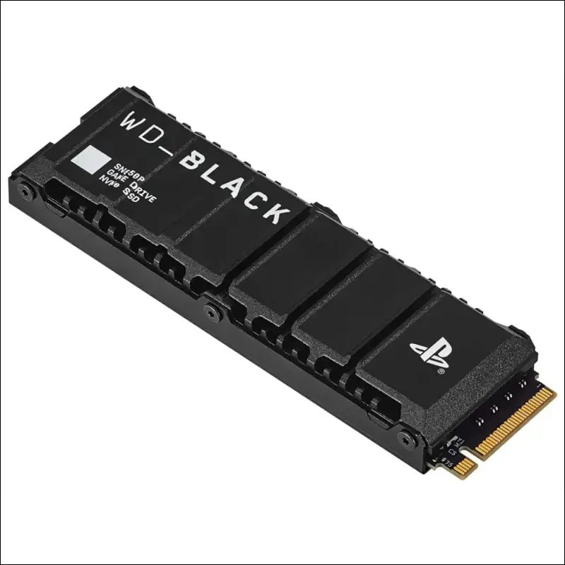 WD_BLACK SN850P 4TB NVMe SSD Officially Licensed for PS5 Consoles (Internal Gaming SSD; Optimised Heatsink; PCIe Gen4 Technology, Up to 7300MB/s Read, M.2 2280)