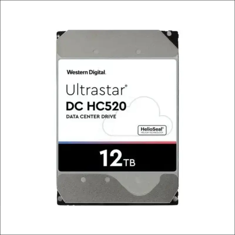 WD Ultrastar 12TB 3.5" Enterprise SAS 256MB 7200RPM 512E Hard Drive