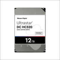 WD Ultrastar 12TB 3.5" Enterprise SAS 256MB 7200RPM 512E Hard Drive