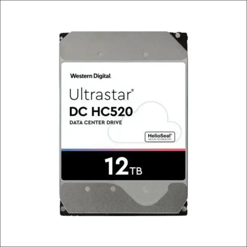 WD Ultrastar 12TB 3.5" Enterprise SAS 256MB 7200RPM 512E Hard Drive