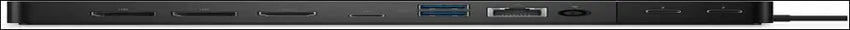 WD22TB4 Thunderbolt 4 Dock - 2 Thunderbolt 4 Ports, Up to 5120 x 2880 Video Res, HDMI 2.0, DP 1.4, USB-C, USB-A, Gigabit Ethernet LAN Port