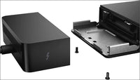 WD22TB4 Thunderbolt 4 Dock - 2 Thunderbolt 4 Ports, Up to 5120 x 2880 Video Res, HDMI 2.0, DP 1.4, USB-C, USB-A, Gigabit Ethernet LAN Port