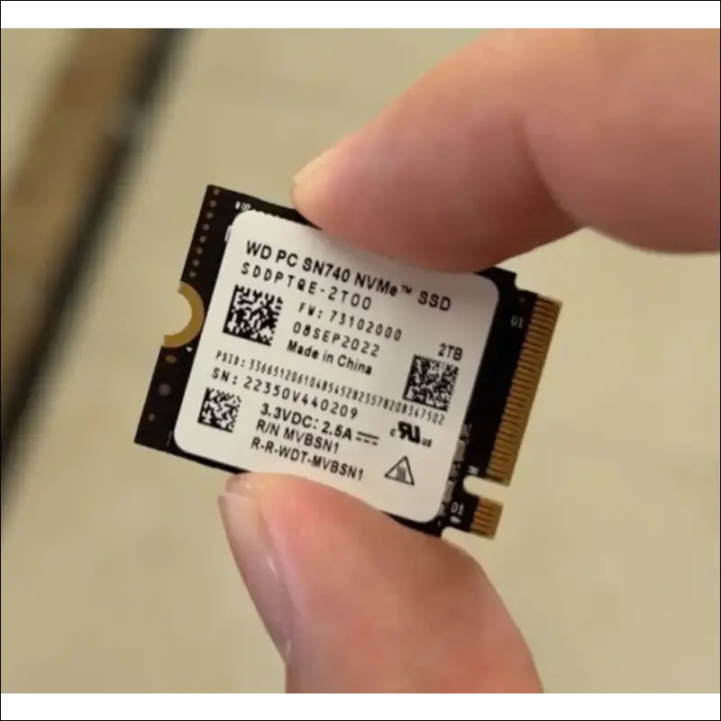 Western Digital 2TB SSD WD SN740 2TB M.2 2230 SSD NVMe PCIe Gen4
