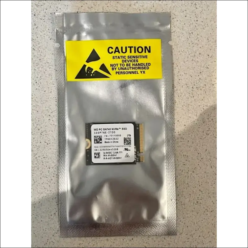 Western Digital 2TB SSD WD SN740 2TB M.2 2230 SSD NVMe PCIe Gen4