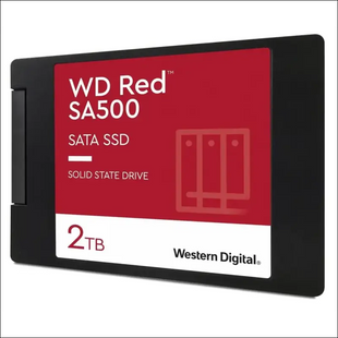 Western Digital 2TB WD Red SA500 NAS 3D NAND Internal SSD Solid State Drive - SATA III 6 Gb/s, 2.5"/7mm, Up to 560 MB/s - WDS200T2R0A