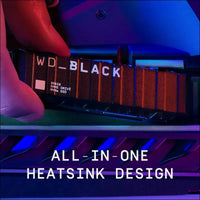 Western Digital Black SN850X NVMe, 1 TB, PCIE GEN4, M.2 Form Factor, 5 Year
