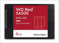 Western Digital Red SA500 4TB 2.5 inch NAS SATA SSD, WDS400T1R0A