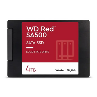 Western Digital Red SA500 4TB 2.5 inch NAS SATA SSD, WDS400T1R0A