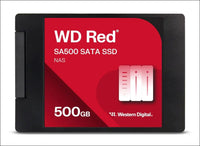 Western Digital SA500 2TB 2.5-inch SATA NAS SSD, Red
