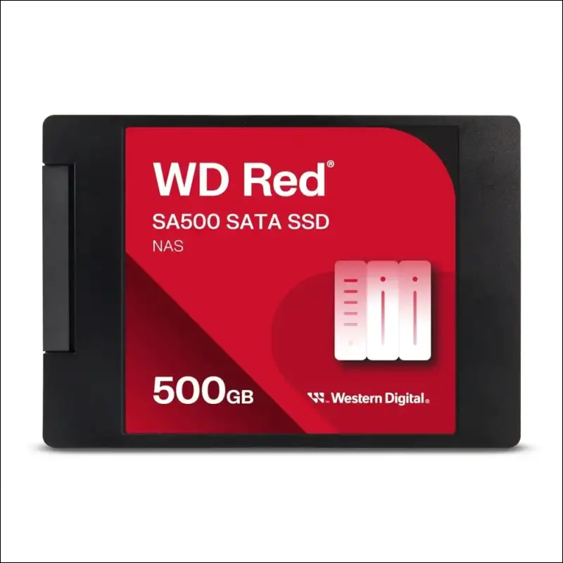 Western Digital SA500 2TB 2.5-inch SATA NAS SSD, Red