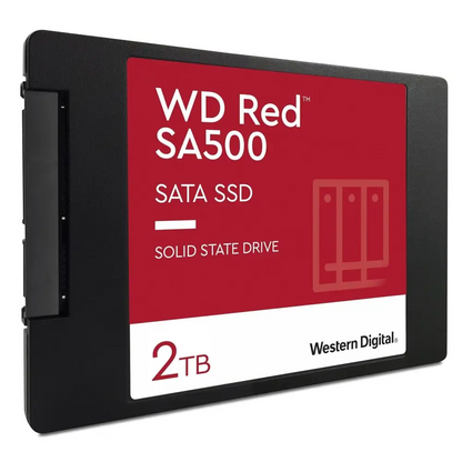 Western Digital SA500 2TB 2.5-inch SATA NAS SSD, Red