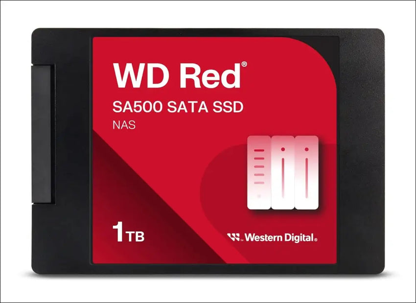 Western Digital SA500 2TB 2.5-inch SATA NAS SSD, Red