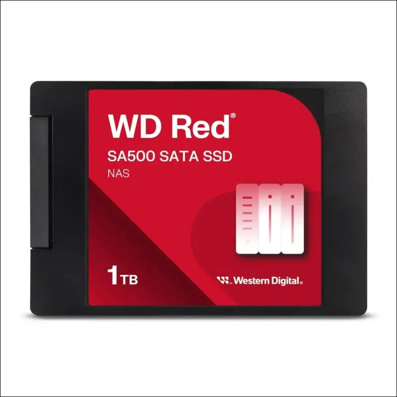 Western Digital SA500 2TB 2.5-inch SATA NAS SSD, Red