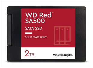Western Digital SA500 2TB 2.5-inch SATA NAS SSD, Red