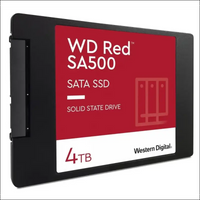 Western Digital SA500 2TB 2.5-inch SATA NAS SSD, Red