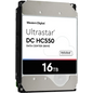 Western Digital WD 16TB HDD Ultrastar DC HC550 SATA 7200RPM 3.5’’ Enterprise Hard Drive - WUH721816ALE6L4 (Renewed)