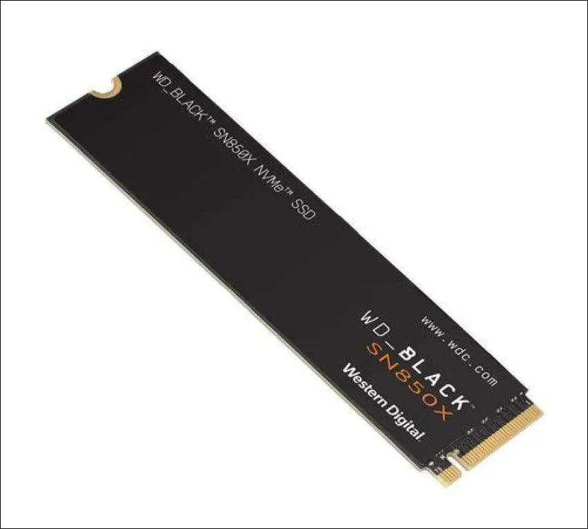 Western Digital WD Black SN850X 2TB Gen4 NVMe SSD for PS5 - 7300MB/s 6600MB/s